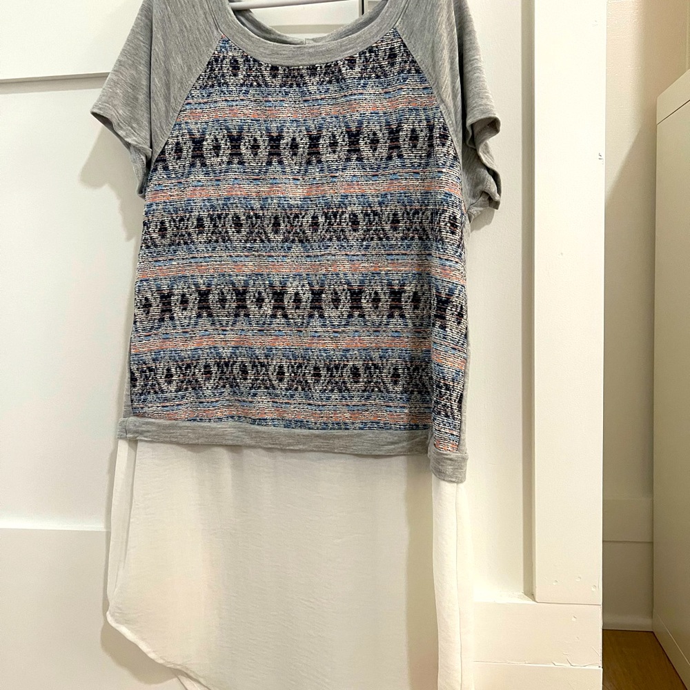 Anthropologie Boho Blouse Size XS
